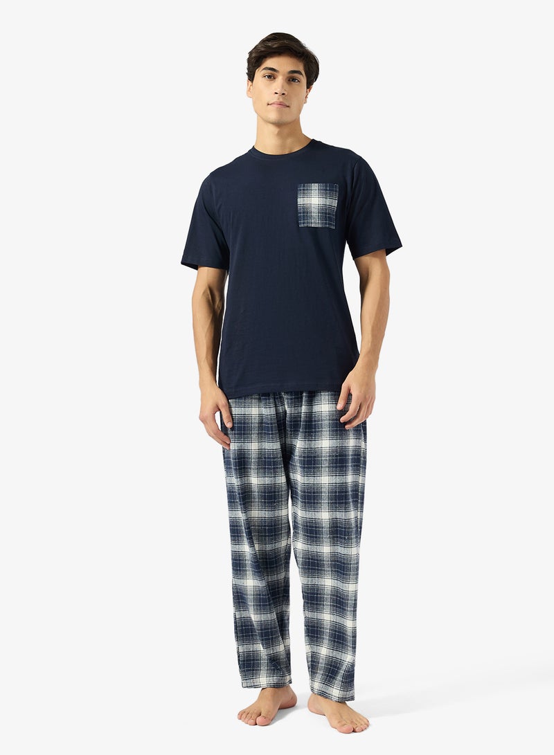 Seventy Five Regular fit tee and Pant set - Image 1